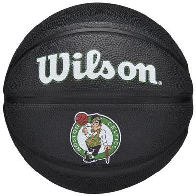 Wilson Team Tribute Boston Celtics Mini Ball, Unisex Black Basketball