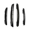Pack of 4 PVC Car Door Protective Strips Against Scratches & Collisions Car Door Guards Door Safety Strips Set