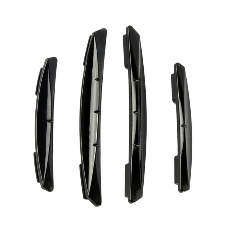Pack of 4 PVC Car Door Protective Strips Against Scratches & Collisions Car Door Guards Door Safety Strips Set