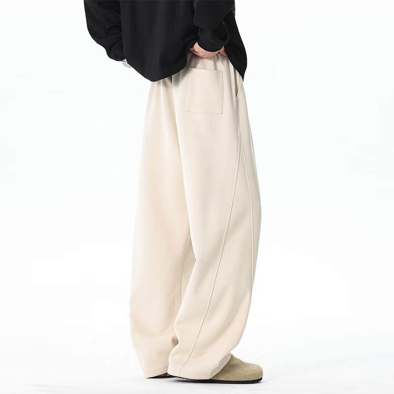 VUUG Unisex American Style Loose Straight Casual Sweatpants