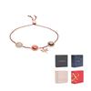 Emporio Armani Dragonfly Necklace Stainless Steel Bracelet Women necklaces Rose-Gold EGS2566221