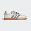 ID0492 Adidas Originals Samba OG Silver Green (Women's)