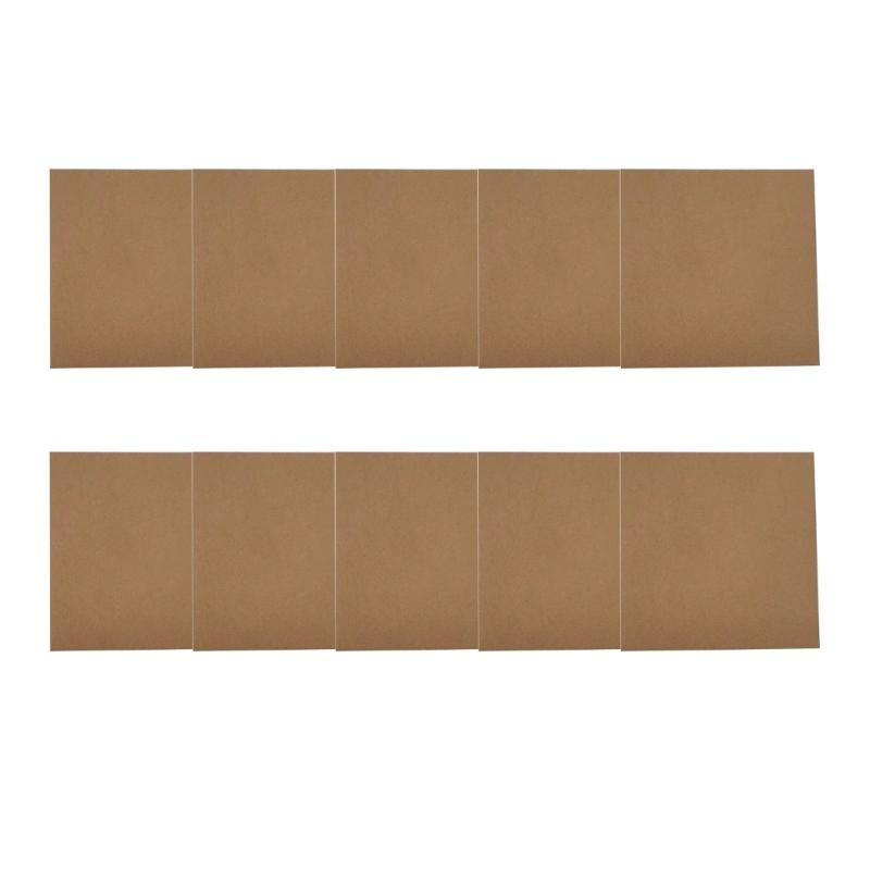 12in LP Record Cover Resealable Outer Sleeves Composite Kraft Paper Bag for LP 3LP Vinyl Record Storage Bags 10 Pieces