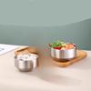 ZISIZ Heat-Insulating Stainless Steel Bowl