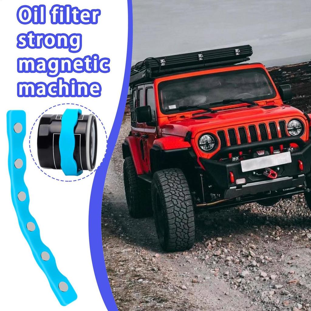 Magnetic Oil Filter Car Engine Oil Filter Adsorb Iron Impurities Removable Vehicle Magnetizer For Motorcycle Industrial