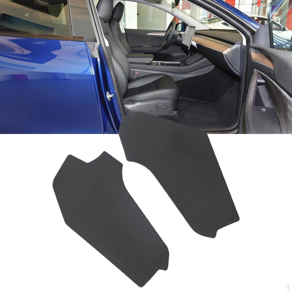 2 Pieces Center Console Anti Kick Mat Durable Replaces Car Interior Accessories Premium Spare Parts