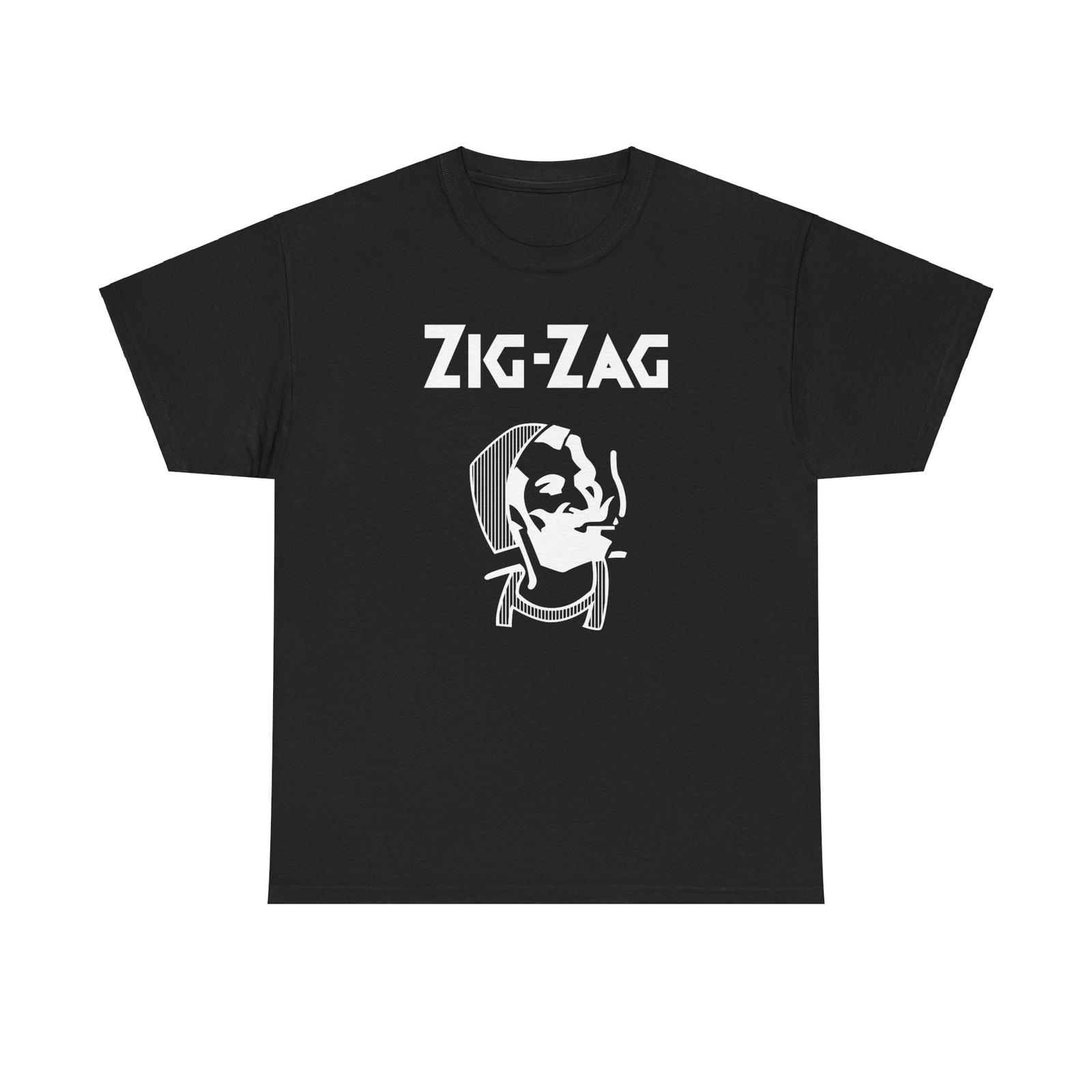 

Vintage Inspired Zig-Zag Rolling Papers T-Shirt Mens Womens Tees Top, Zig-Zag Tshirt Tops Tee, Retro Unisex 3XL