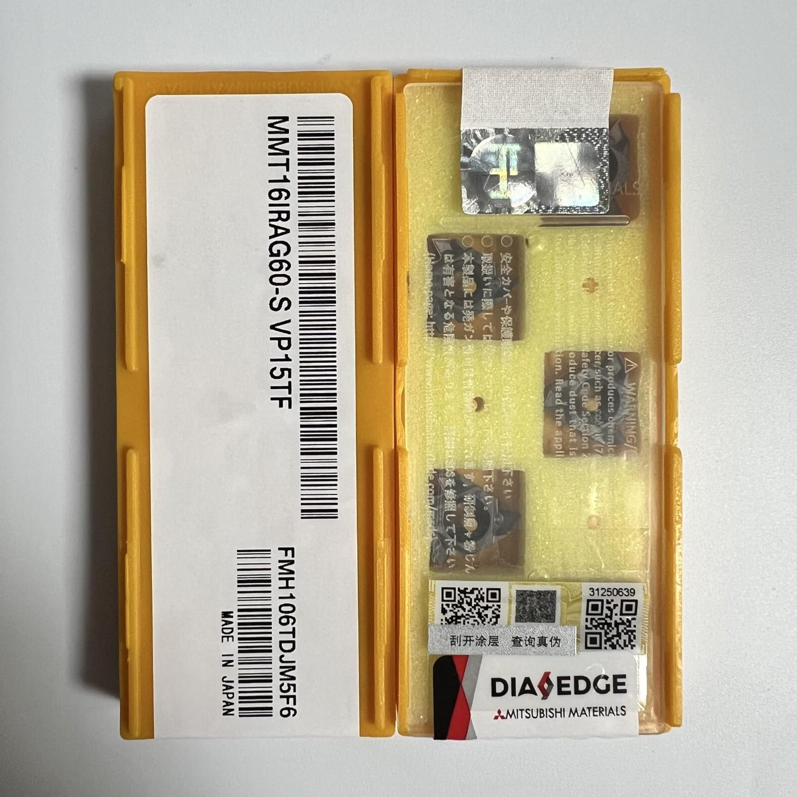

MITSUBISHI / MMT16IRAG60-S VP15TF / Carbide CNC Blade 10 Pcs