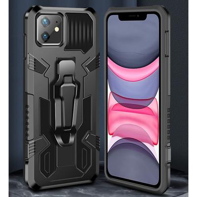 1PC Mech Warrior Mobile Phone Protective Case Outdoor Back Clip Anti Drop Phone Case