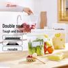 Food Grade Double Zipper Self-Sealing Storage Bags