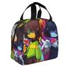 It's TV Time Computer Game Deltarune  Insulated Lunch Bag for Women Resuable  Thermal Cooler Lunch Box Office Work School