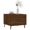 VidaXL Coffee Tables 2 Pcs Brown Oak 50x50x40 Cm Engineered Wood 829443