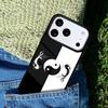 Tai chi Yin Yang Phone Case For iPhone 17 AIR 16 Pro Max 15 14 Pro 11 12 13 Shockproof Silicone Cover