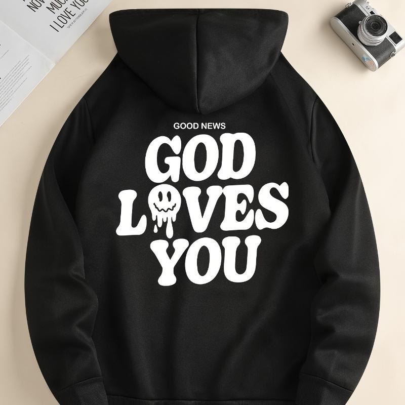 

Durable & Multi-Scene, Men s Hooded Sweatshirt, Suitable for Outdoor XXL чёрный