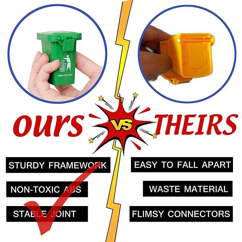 Charmante Mülleimer-Spielzeug Müllwagen-Mülltonne Mini Bordsteinmülleimer Für Kinder