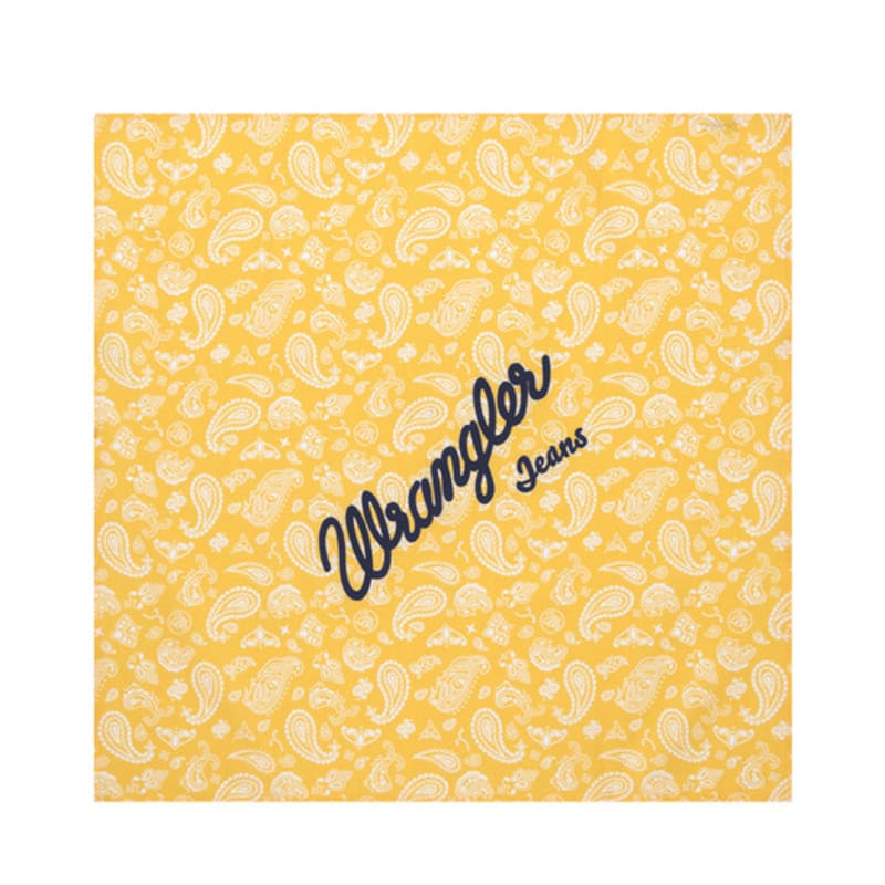 

Wrangler Paisley Bandana Yellow FREE