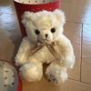 [USED] Mercedes Christmas Teddy Bear Plush Toy (Not for Sale)