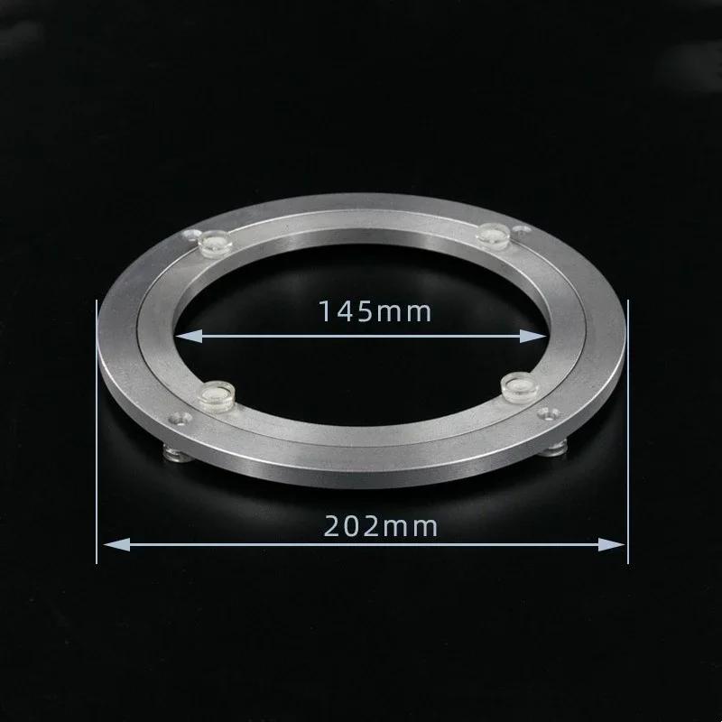 5/8/10/12Inch Kitchen Dining Table Rotating Bearing Transparent Round Turntable Lazy Susan Base Swivel Plates Furniture Hardware
