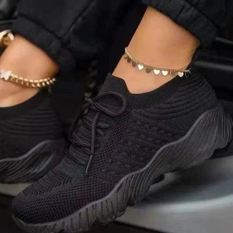 Women's Causal Sneakers Summer New Fashion Breathable Ladies Mesh Lace Up Sports Shoes for Women Platform Walking Designer Shoes