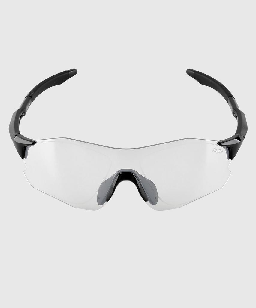 Tuditeo Une Sports Outdoor Goggles Sunglasses C5 Photochromic Silver/Black Frame