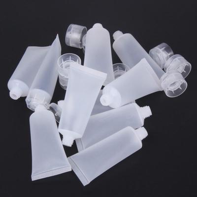 10 Refillable Tube Matte Empty Cosmetic Bottle Cap Travel Face Cream Containers