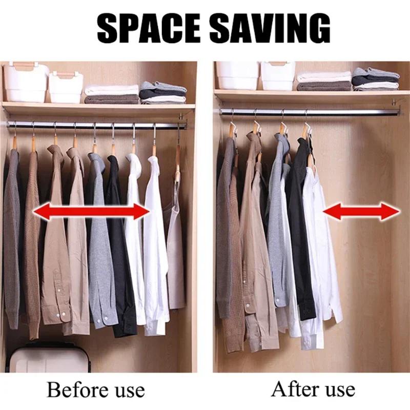 Clothing Storage Clothes Organizer Hanger Connection Home Assembly Closet for Clothes Plastic Save Space 10/20PCS Stackable Hook