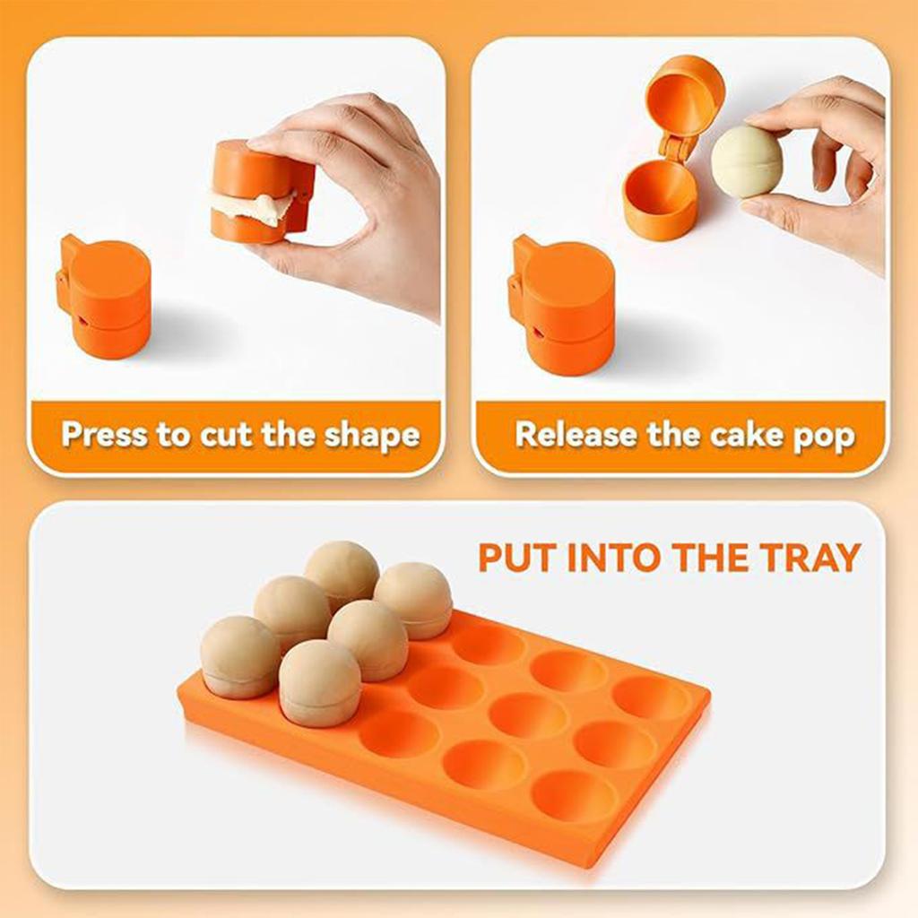 Silicone Half Sphere Mold Tray for Baking 15 Cavities Flexible Nonstick Cake Mold for Spherical Desserts and Chocolate Making