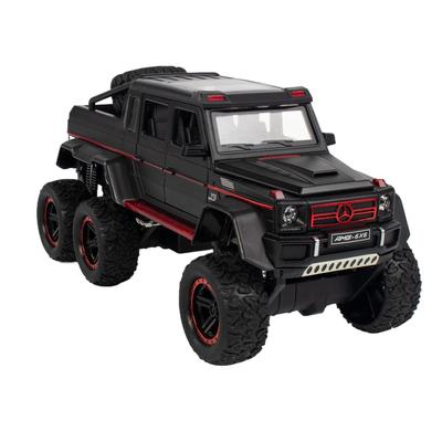 1/22 Mercedes Benz AMG G63 6X6 Off Road SUV Metaallegering Diecast Auto Model Groot Kinder Speelgoed Auto Pick-up Truck Ornament voor Jongen