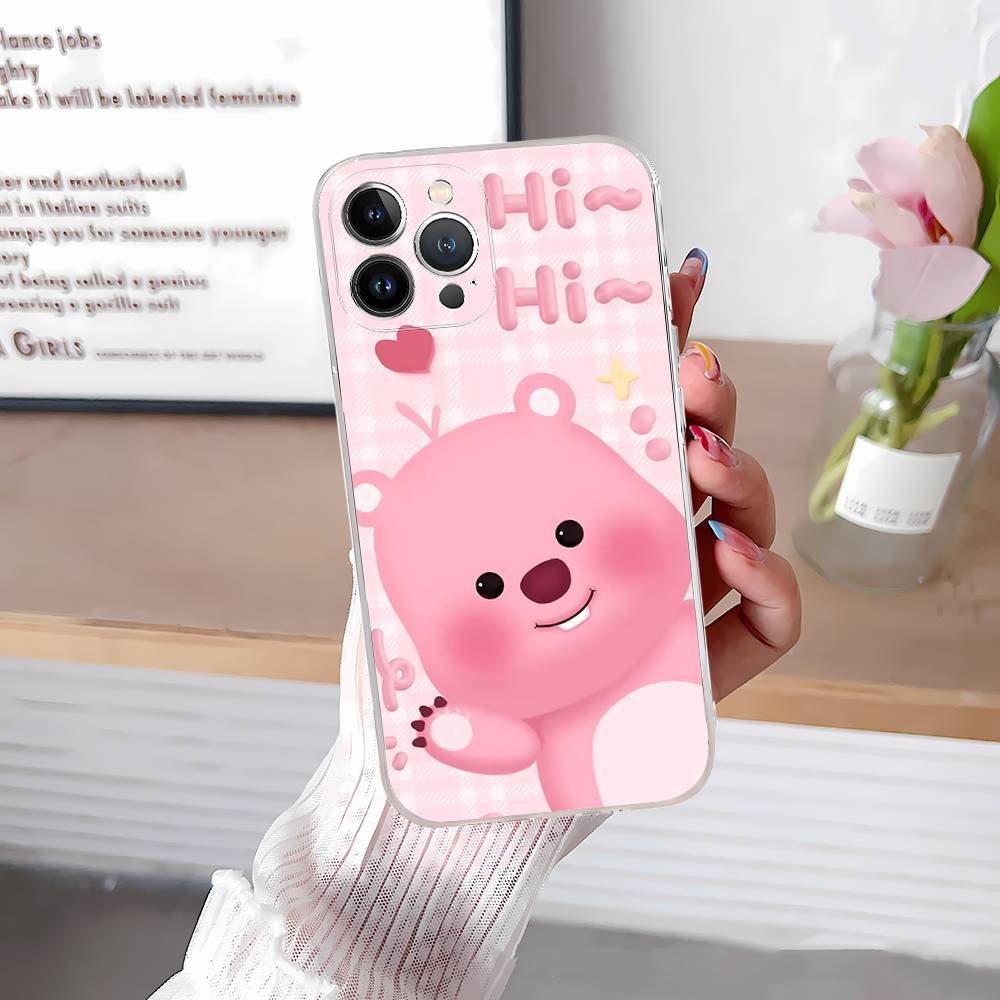 Cute Cartoon L-Loopys Phone Case For IPhone 11 13 16 12 17 14 15 Pro Max Plus Soft Clear Back Cover Coque