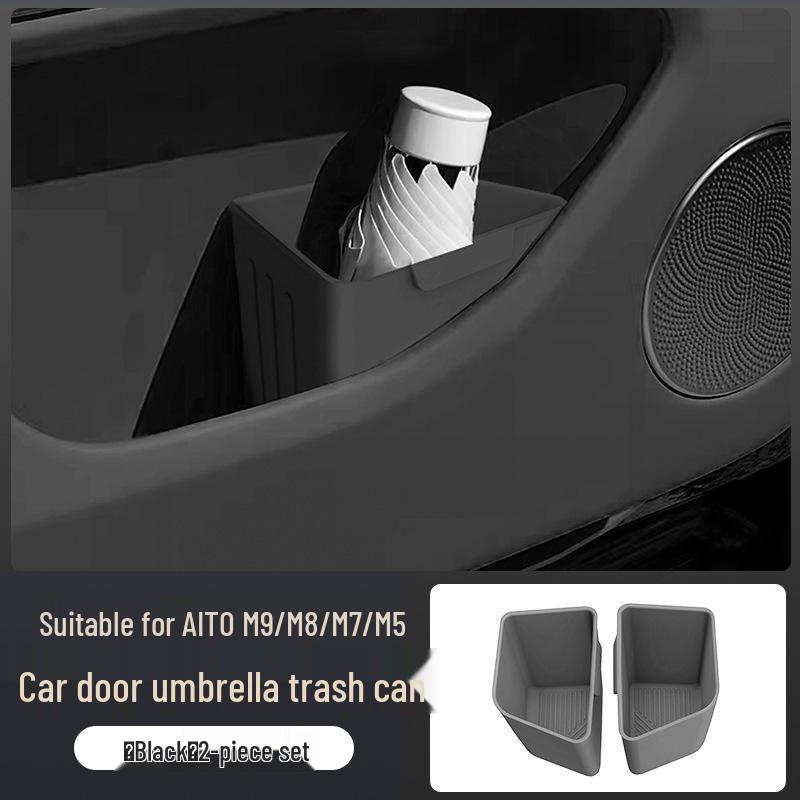 AITO M8/M7/M9 Car Trash Can & Umbrella Storage Box - Interior Decoration