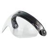 Universal 3-Snap Motorbike Helmet Visor Front Flip Up Wind Shield Len Sunglasses