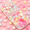 50pcs/lot Acrylic Beads Star Beads Jelly Color Big Hole Spacer Beads for Jewelry Making DIY Bracelet Necklace Accessories Gifts