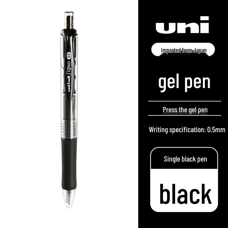 Uni Mitsubishi UMN-152 Gel Pen - Japanese Style, 0.5mm, Black/Blue/Red, Bullet Tip 0.5mm