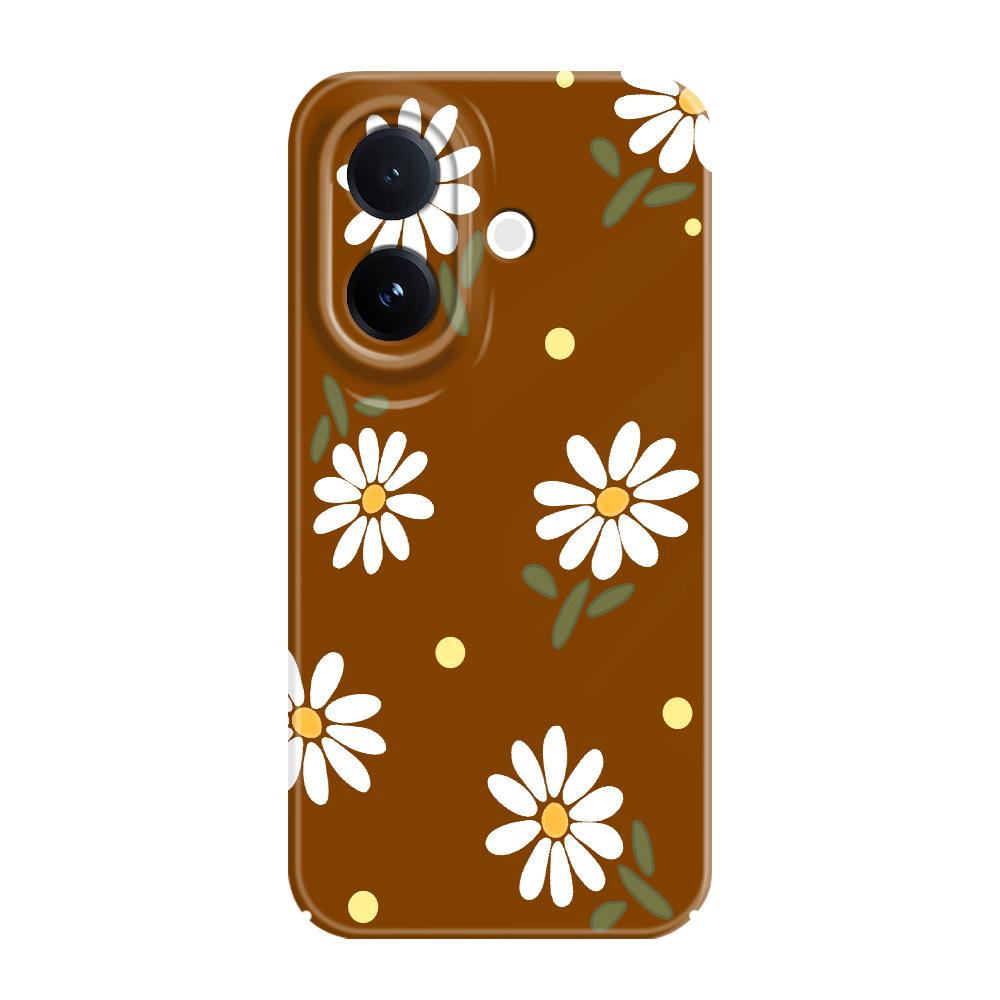 

Wandering Daisies Phone Case For VIVO V60 V50 V40 Lite V27 V25 V23 V23E V20 Pro 4G 5G Film Hard Cover V23E 5G