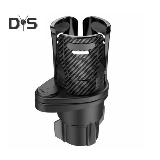 

Автомобильный держатель для стаканов 2-в-1, двойной удлинитель, функция блокировки, вращающийся на 360 градусов, многофункциональный автомобильный держатель для больших бутылок, чашек и напитков A