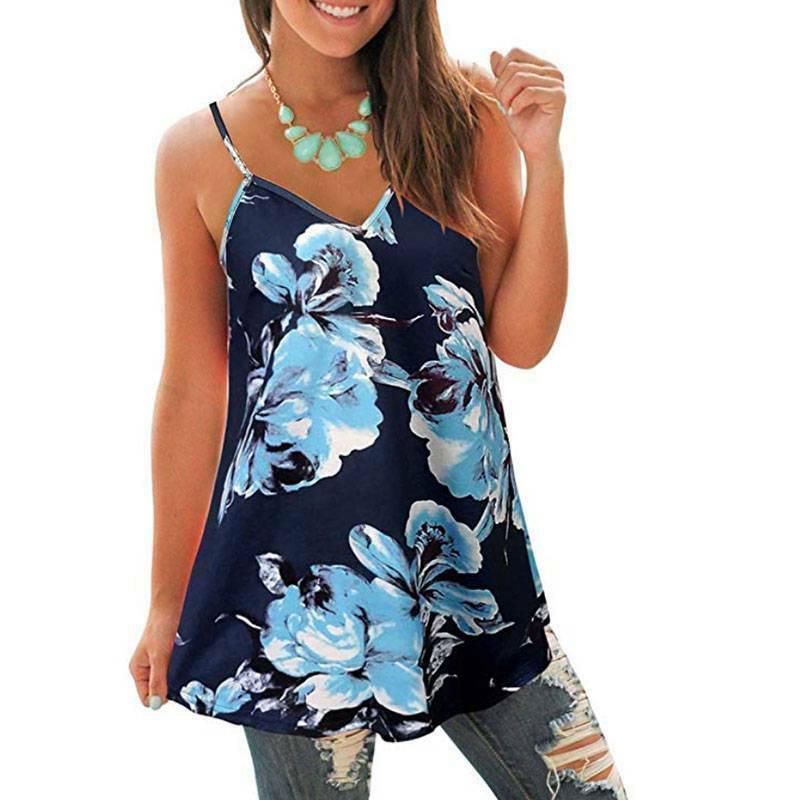 Female Sexy Floral Printed T Shirt 