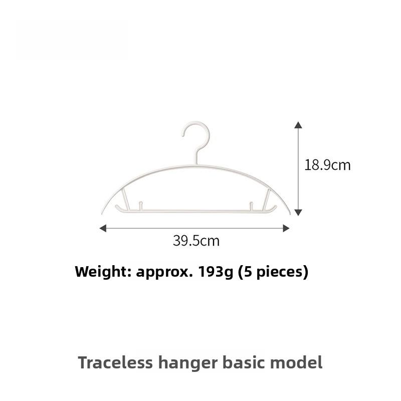Home Use Sl Plastic Clothes Hangers Adult Anti-Slip f Circle Wide Thiened Drng Clothes Hangers Storage Organizer