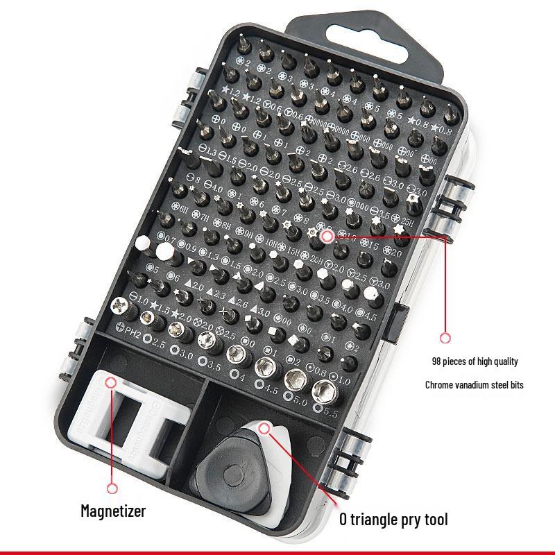 115-in-1 Multi-Tool Screwdriver Set for Electronics Repair