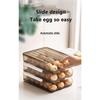 Automatyczny karton do zwijania jajek Lodówka Wielowarstwowy pojemnik do przechowywania jajek Kuchenny pojemnik do przechowywania jaj Wygodny stojak do przechowywania jajek