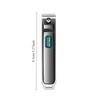 2pcs Anti-Splash Clipper Thick Anti-Splash Nail Clipper with Wide Opening Sharp Manicure and Pedicure Tools Nano Nail File