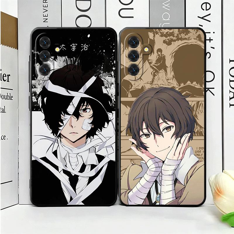Bungo Stray Dogs Dazai Soft Phone Case for Samsung A17 A37 A57 A16 A26 A36 A56 A15 A25 A35 A55 A14 A24 A34 A54 A13 A23 A33 A53 A