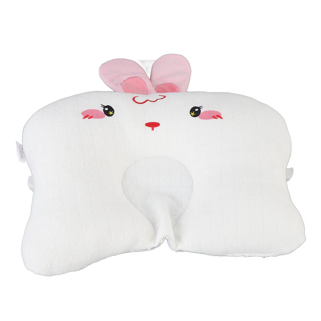Long Ears Rabbit Baby Sleep Pillow Soft Comfortable Sleep Cushion Head Support Concave Pillow with