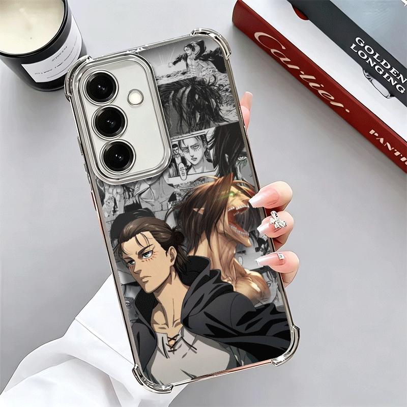

A-Атака Титанов Аниме Покрытие Чехол Для Телефона Для Samsung A17 A07 A37 A57 A16 A56 A15 A55 A14 A54 A13 A53 A26 A36 A25 A35 A24 A34 Samsung A26