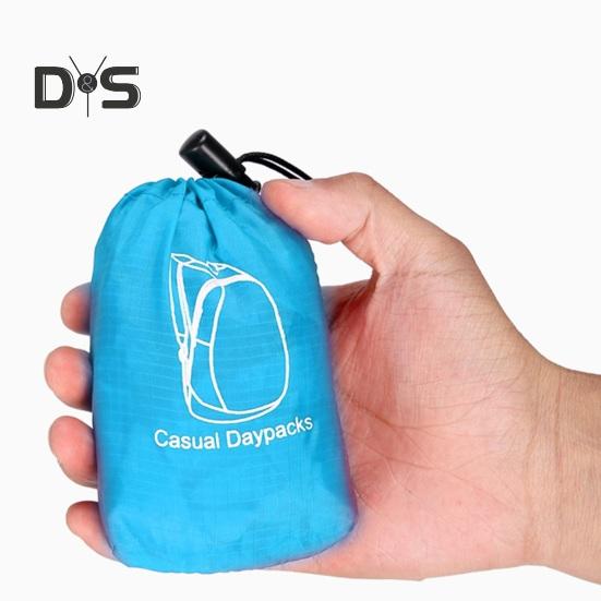 Outdoor Backpack Waterproof Foldable Lightweight Breathable Shoulder Strap Large Capacity Hiking Camping Trips Storage Bag