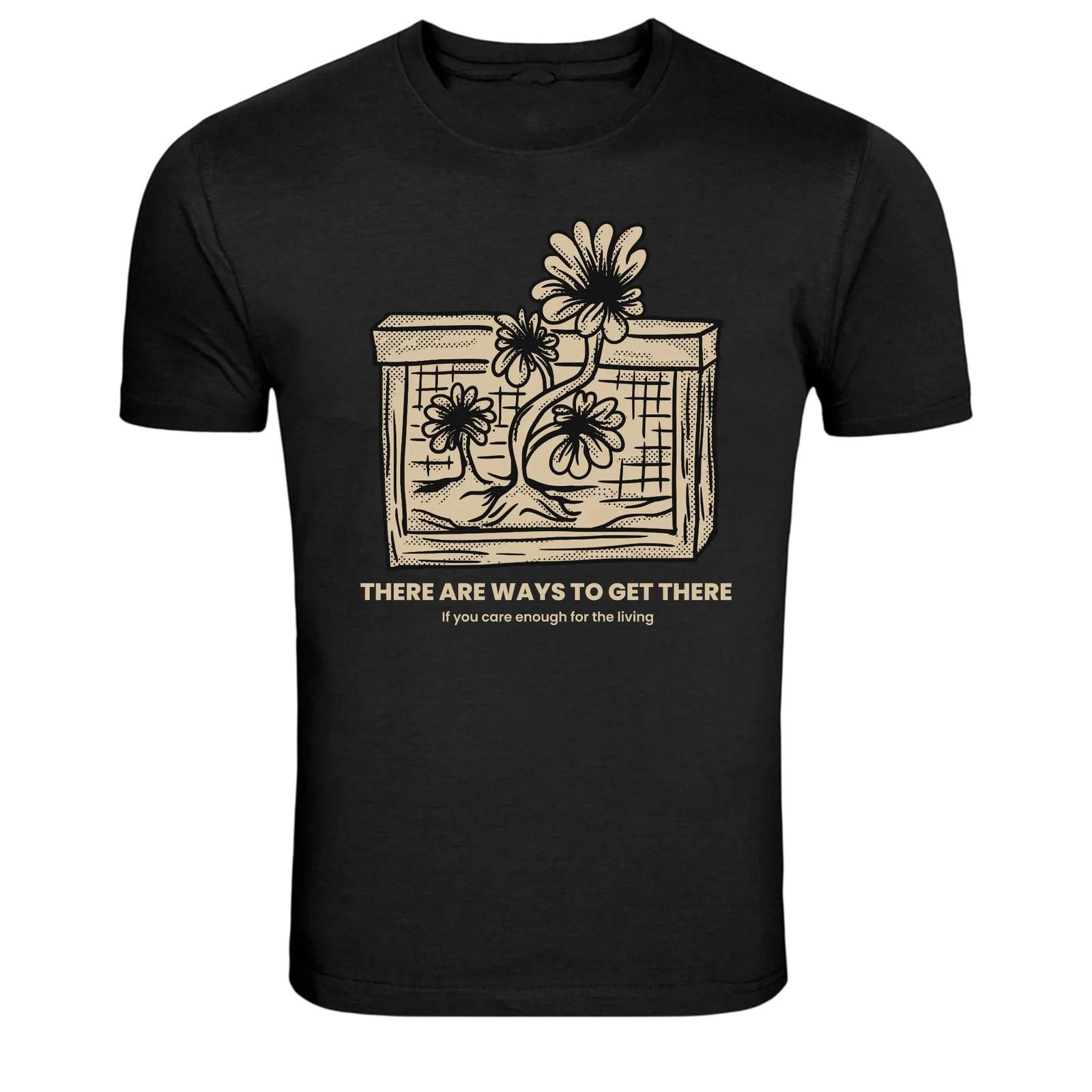 There Are Ways To Get There Vintage Art T-Shirt L