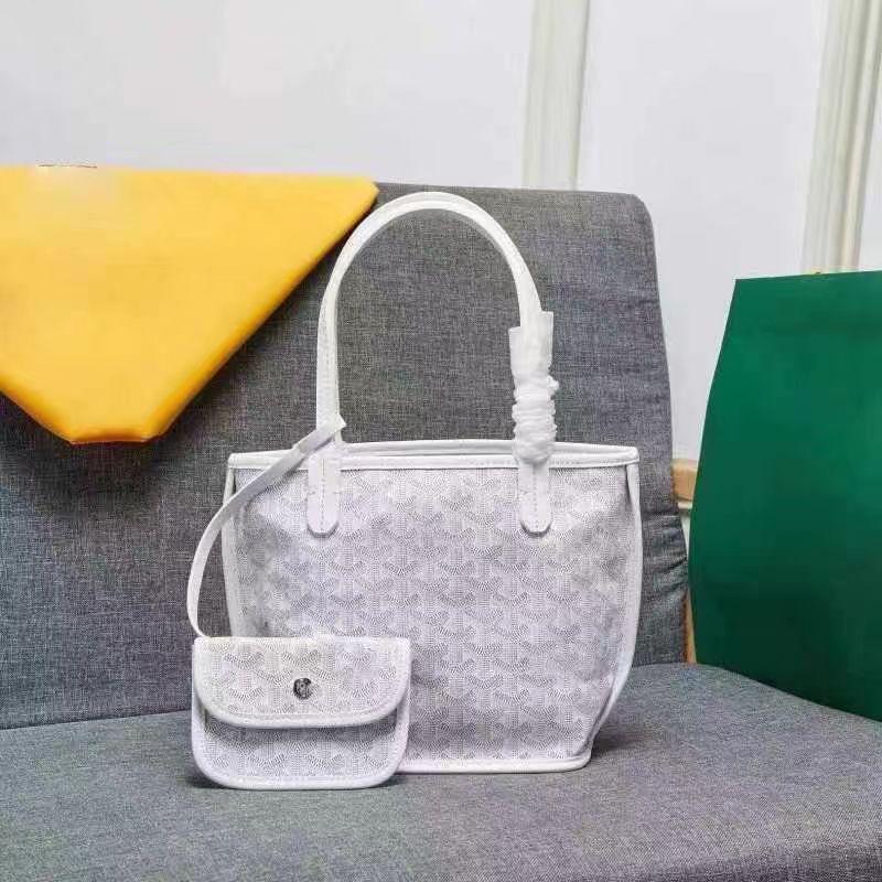 Goya Mini Tote: Dog Tooth Pattern Vegetable Basket Fashion Women's Mother-Child Shopping Bag