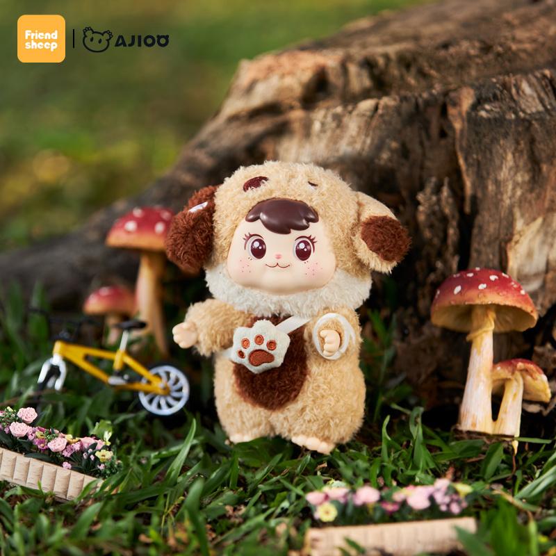 Friendheep Ajioo Extraordinary Encounter Cute Friends Series Blind Box Series Toy Backpack Doll Pendant Mysterious Box Fun Gifts