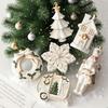 Christmas Decorations Pendants Creative Wreaths Snowflake Christmas Tree Ornaments Pendant Scenes Layout Props
