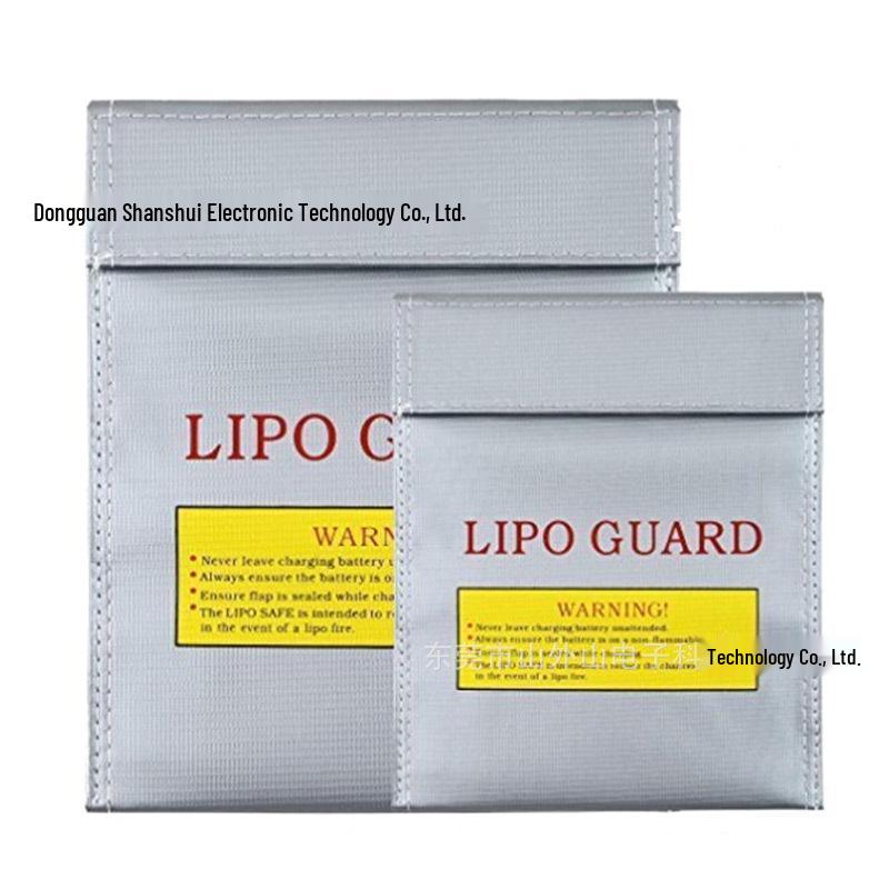 Explosion-Proof, High-Temperature Resistant, Flame Retardant Lithium Battery Storage Bag
