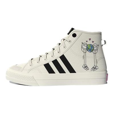 André Saraiva X Nizza Hi RF The World Needs Love Unisex Sneakers White Cream-White Core-Black GZ2204